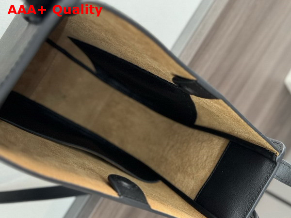 Loewe Hammock Slice Bag in Shiny Calfskin Black Replica
