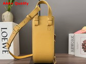 Loewe Hammock Slice Bag in Shiny Calfskin Sahara Replica