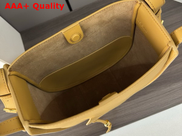 Loewe Hammock Slice Bag in Shiny Calfskin Sahara Replica