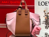 Loewe Hammock Small Bag Tan Medium Pink Classic Calf Replica
