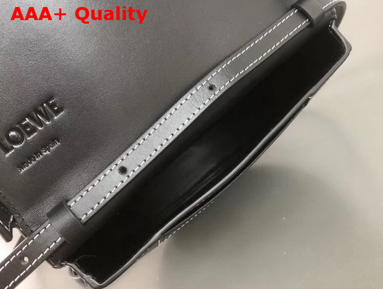 Loewe Heel Mini Bag Black Smooth Calf Leather Replica