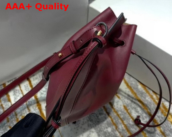 Loewe Horseshoe Bag in Wine Nappa Calf Replica