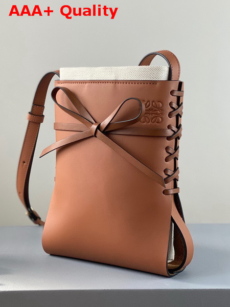 Loewe Ikebana Bag in Tan Calfskin Replica