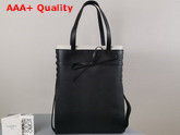 Loewe Ikebana Tote Bag in Black Calfskin Replica