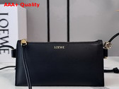 Loewe Joya Pouch in Nappa Calfskin Black Replica