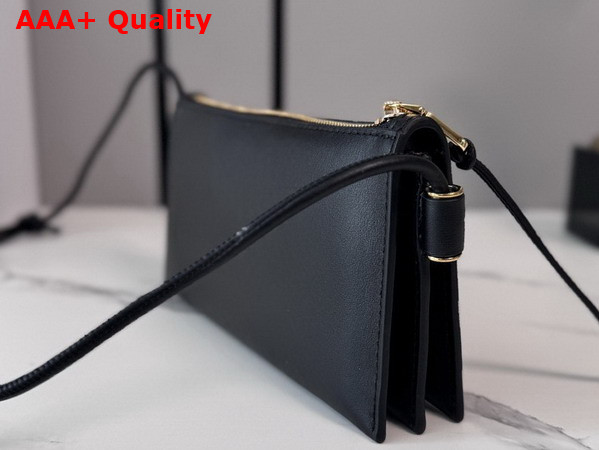 Loewe Joya Pouch in Nappa Calfskin Black Replica