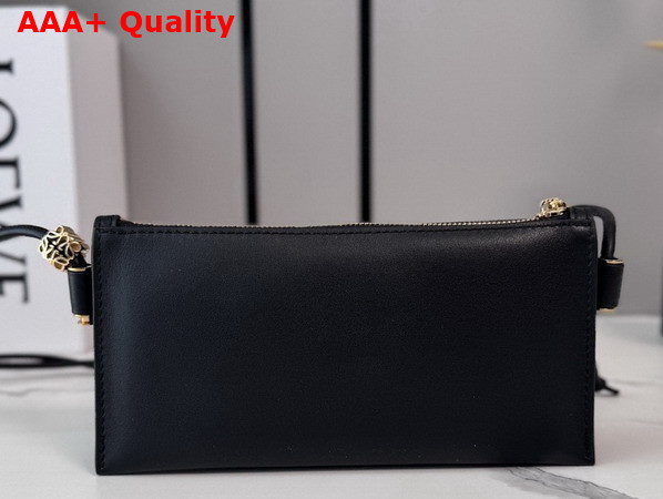 Loewe Joya Pouch in Nappa Calfskin Black Replica