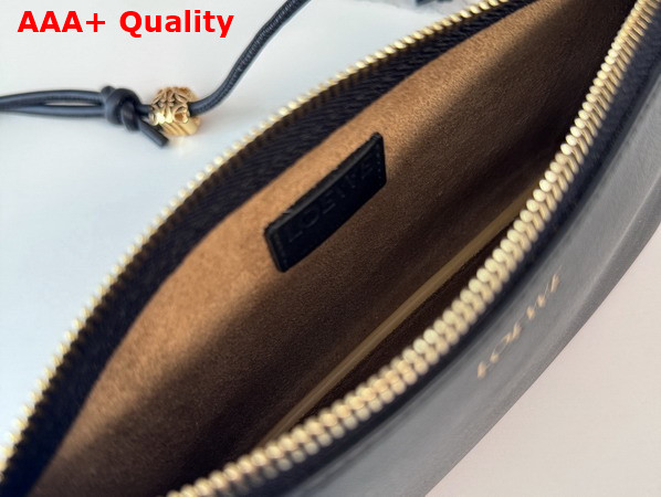 Loewe Joya Pouch in Nappa Calfskin Black Replica