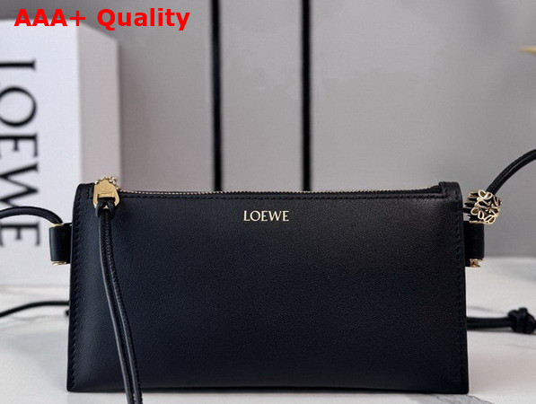 Loewe Joya Pouch in Nappa Calfskin Black Replica