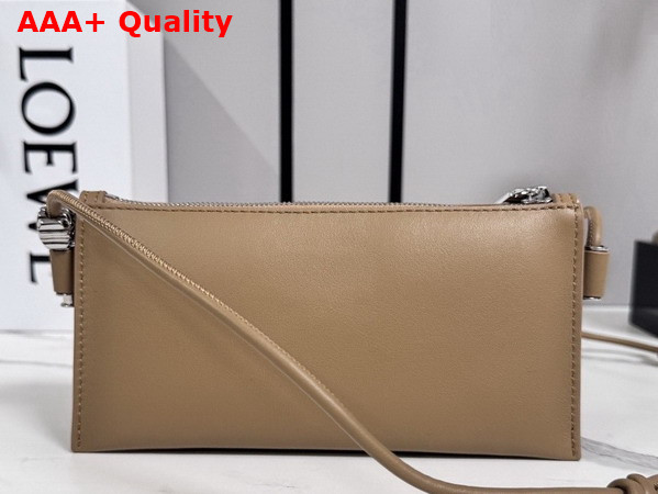 Loewe Joya Pouch in Nappa Calfskin Mocha Replica