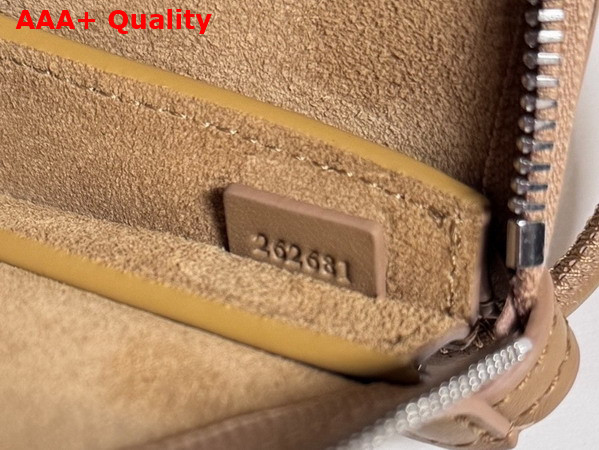 Loewe Joya Pouch in Nappa Calfskin Mocha Replica