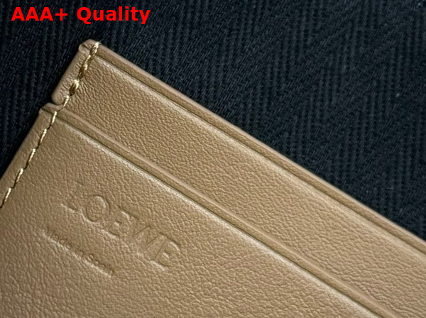 Loewe Knot T Pouch in Shiny Nappa Calfskin Oak and Black Replica