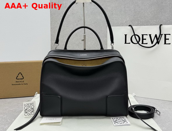 Loewe Large Amazona 180 Bag in Black Soft Calfskin Replica