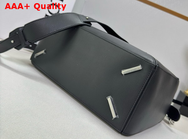 Loewe Large Featherlight Puzzle Bag in Black Nappa Lambskin Replica