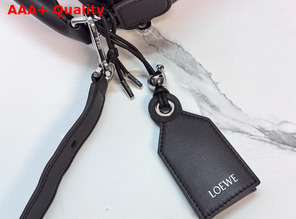 Loewe Large Featherlight Puzzle Bag in Dark Chestnut Nappa Lambskin Replica