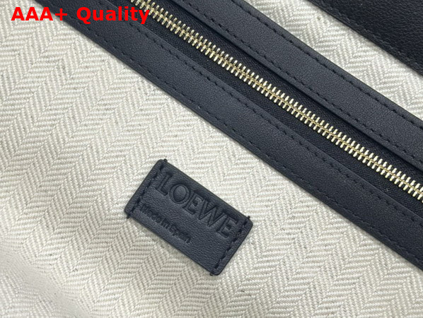 Loewe Large Flamenco Clutch in Black Nappa Calfskin Replica