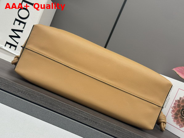 Loewe Large Flamenco Clutch in Ochre Nappa Calfskin Replica