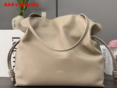Loewe Large Flamenco Clutch in Sand Nappa Calfskin Replica