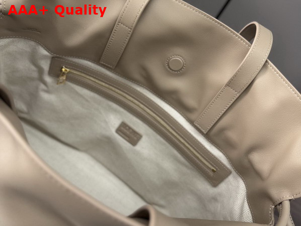 Loewe Large Flamenco Clutch in Sand Nappa Calfskin Replica
