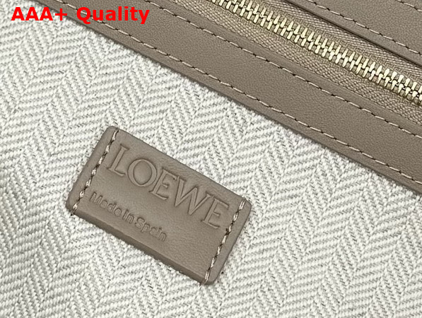 Loewe Large Flamenco Clutch in Sand Nappa Calfskin Replica