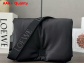 Loewe Large Goya Puffer Bag in Black Nylon Replica