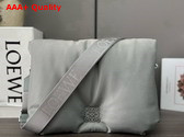 Loewe Large Goya Puffer Bag in Grey Nylon Replica