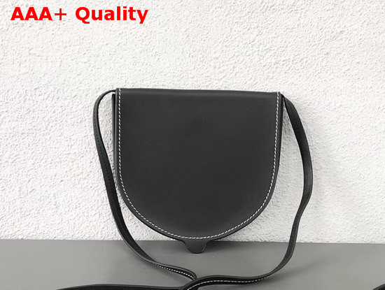 Loewe Large Heel Pouch Black Smooth Calf Replica