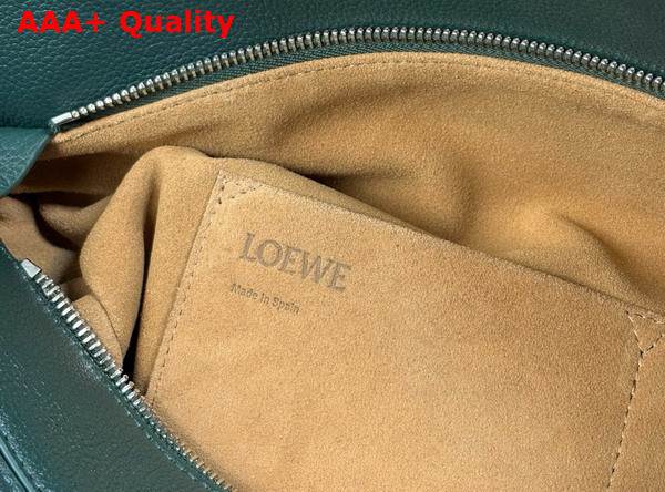Loewe Large Puzzle Bag in Emerald Green Supple Grained Calfskin Replica