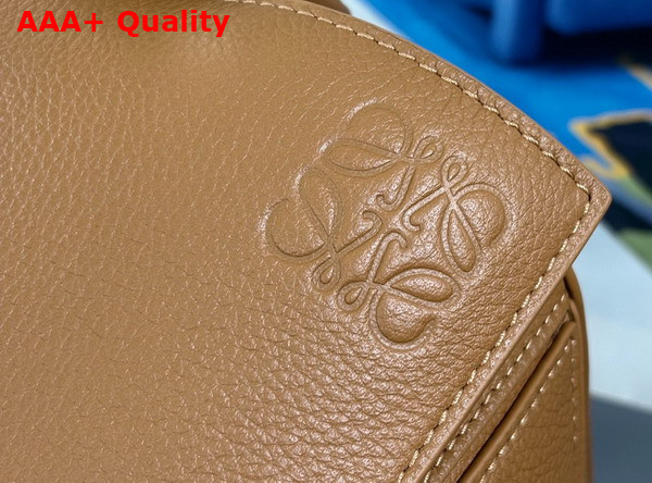 Loewe Large Puzzle Bag in Oak Supple Grained Calfskin Replica