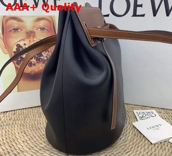 Loewe Lazo Bucket Bag Black Replica