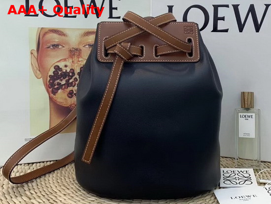 Loewe Lazo Bucket Bag Black Replica