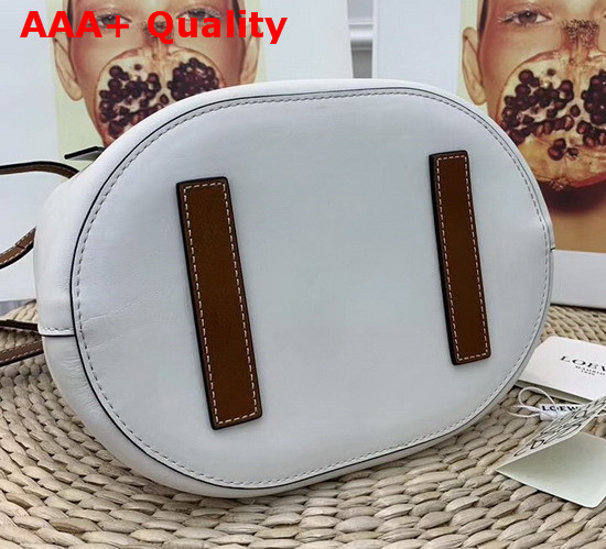 Loewe Lazo Bucket Bag White Replica