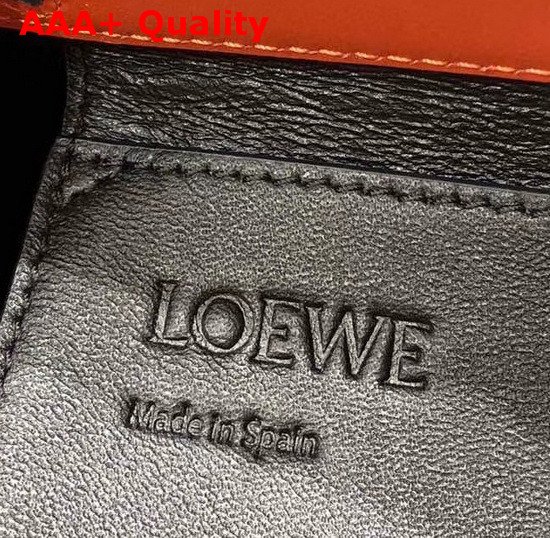 Loewe Lazo Mini Bag in Tan Boxcalf Replica