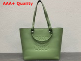 Loewe Medium Anagram Tote in Classic Calfskin Rosemary Replica