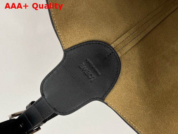 Loewe Medium Bilbao Bucket in Black Smooth Calfskin Replica
