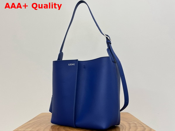 Loewe Medium Bilbao Bucket in Royal Azur Smooth Calfskin Replica