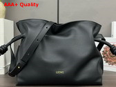 Loewe Medium Flamenco Clutch in Black Nappa Calfskin Replica