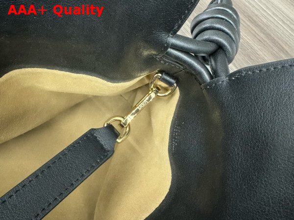 Loewe Medium Flamenco Clutch in Black Nappa Calfskin Replica