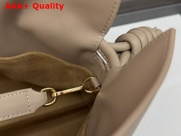 Loewe Medium Flamenco Clutch in Sand Nappa Calfskin Replica