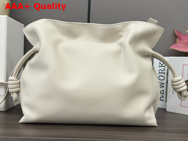Loewe Medium Flamenco Clutch in Sea Salt Nappa Calfskin Replica
