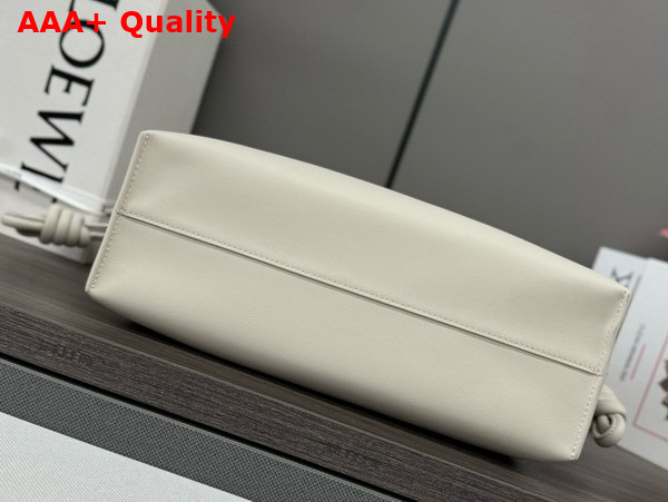 Loewe Medium Flamenco Clutch in Sea Salt Nappa Calfskin Replica