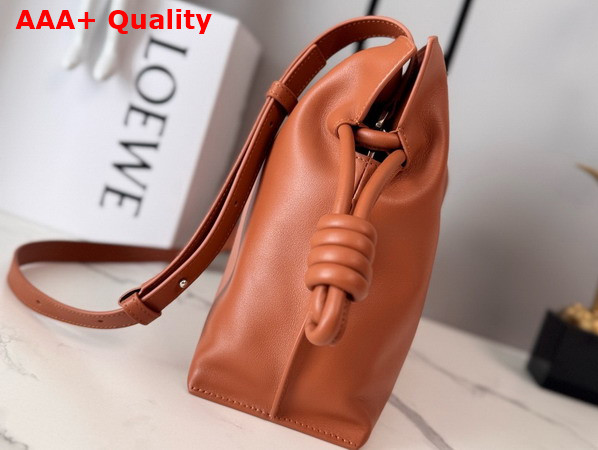 Loewe Medium Flamenco Clutch in Squirrel Nappa Calfskin Replica