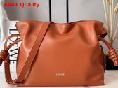 Loewe Medium Flamenco Clutch in Squirrel Nappa Calfskin Replica