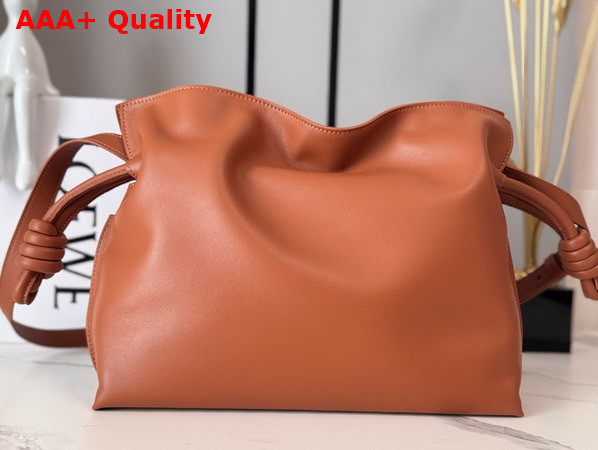 Loewe Medium Flamenco Clutch in Squirrel Nappa Calfskin Replica
