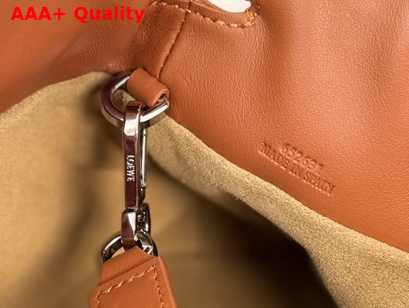 Loewe Medium Flamenco Clutch in Squirrel Nappa Calfskin Replica