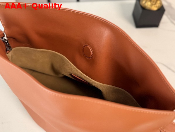 Loewe Medium Flamenco Clutch in Squirrel Nappa Calfskin Replica