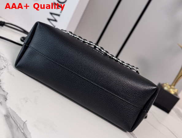 Loewe Medium Flamenco Purse in Fine Grained Calfskin Black Replica