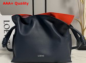 Loewe Medium Layered Flamenco Clutch in Nappa Calfskin Multicolor Deep Navy Replica