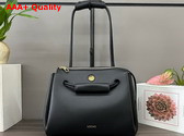 Loewe Medium Madrid Bag in Black Supple Calfskin Replica