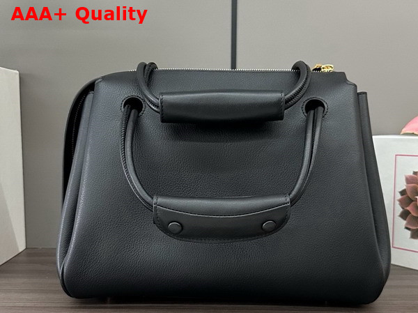 Loewe Medium Madrid Bag in Black Supple Calfskin Replica
